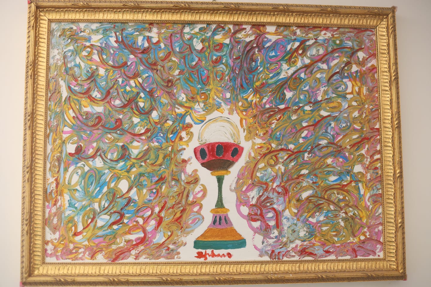 Giovedì Santo — olio su tela — 50 × 70 cm di Benedetto Spadaro