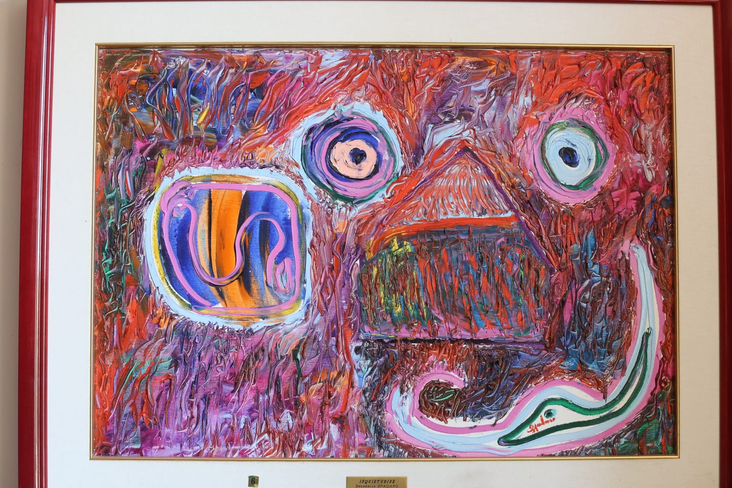 Inquietudine — olio su tela — 50 × 70 cm di Benedetto Spadaro
